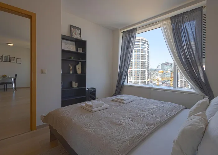 Apartmán Skau Panorama Family & Business View Free Parking Bratislava